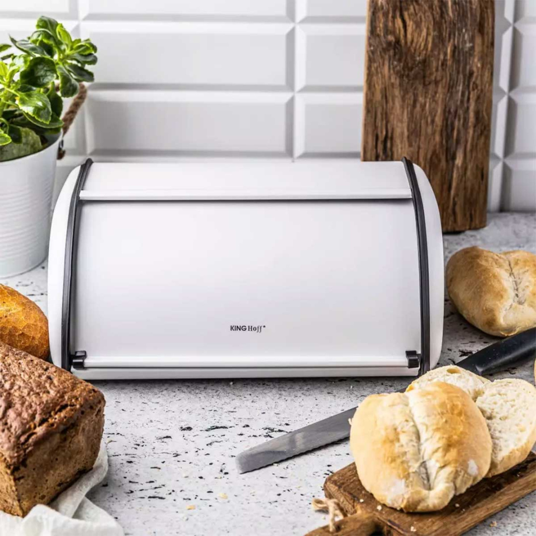 CHLEBAK STALOWY KINGHOFF KH-1864 biały